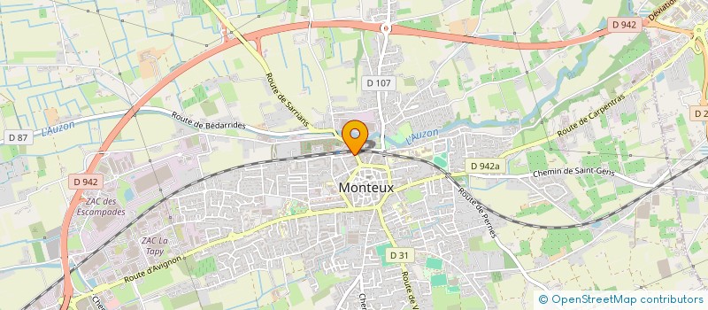 localisation de l'entreprise MONSIEUR JOEL GACQUIERE à MONTEUX