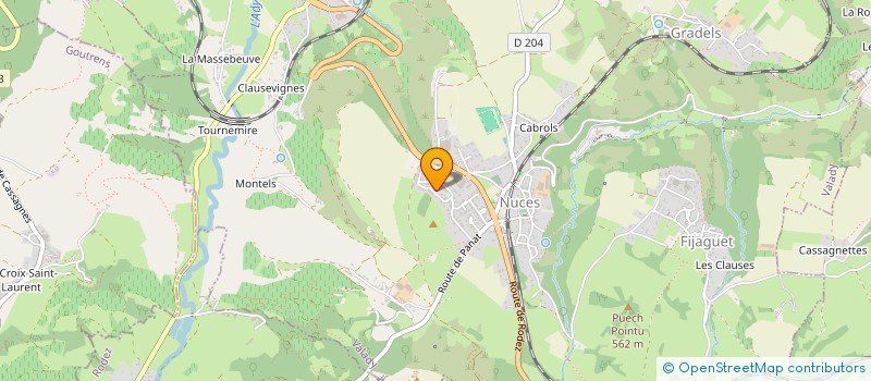 localisation de l'entreprise MONSIEUR JOEL GAFFARD  VALADY