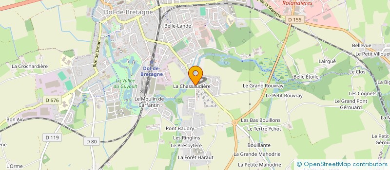 localisation de l'entreprise MONSIEUR JOEL GAILLARD à DOL DE BRETAGNE