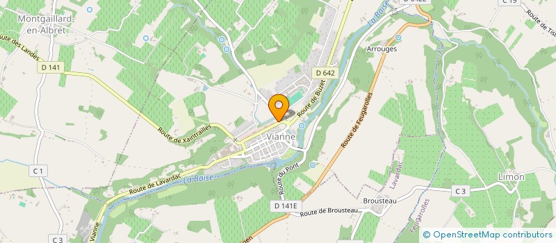 localisation de l'entreprise MONSIEUR JOEL GALLO  VIANNE