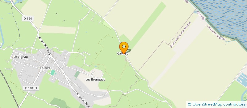 localisation de l'entreprise MONSIEUR JOEL GARAUD  TALAIS