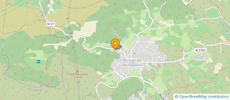 localisation de l'entreprise MONSIEUR JOEL GARCIA  MURVIEL-LES-MONTPELLIER