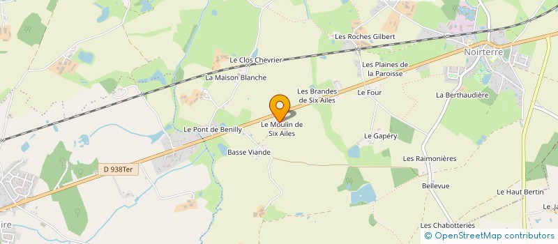 localisation de l'entreprise MONSIEUR JOEL GATARD  BRESSUIRE