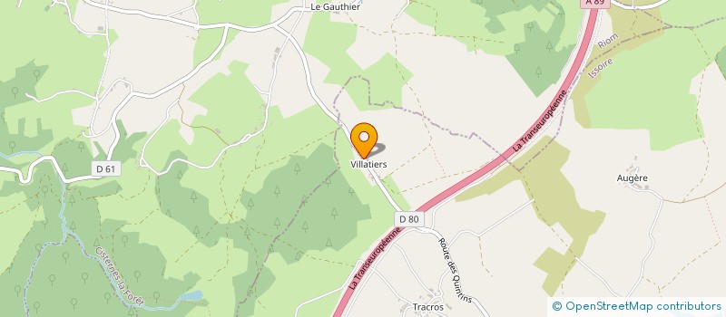 localisation de l'entreprise MONSIEUR JOEL GAUDEL  GELLES