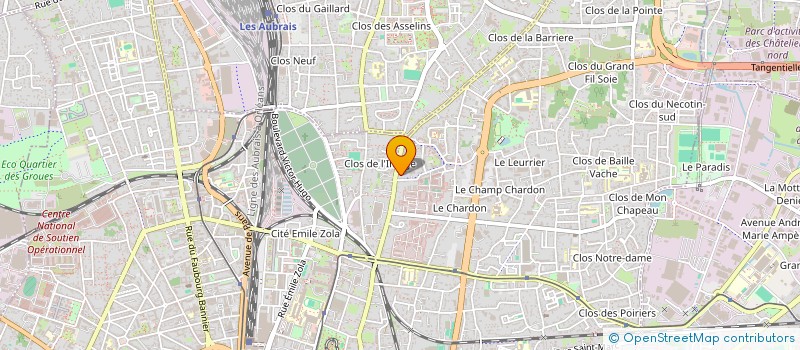 localisation de l'entreprise MONSIEUR JOEL GAYOLA à ORLEANS