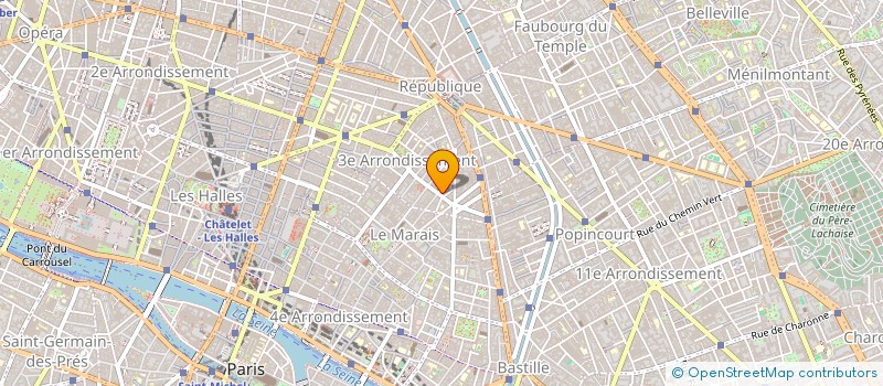 localisation de l'entreprise MONSIEUR JOEL GELPEROWIC  PARIS