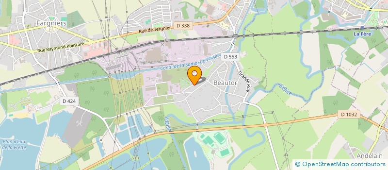 localisation de l'entreprise MONSIEUR JOEL GERARD  BEAUTOR