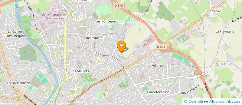 localisation de l'entreprise MONSIEUR JOEL GIRARD à LE MANS