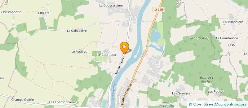 localisation de l'entreprise MONSIEUR JOEL GIRAUD à VALDIVIENNE