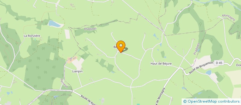 localisation de l'entreprise MONSIEUR JOEL GIRAUD  PRADINES