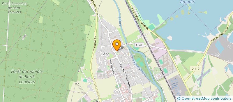 localisation de l'entreprise MONSIEUR JOEL GLAIN  LERY