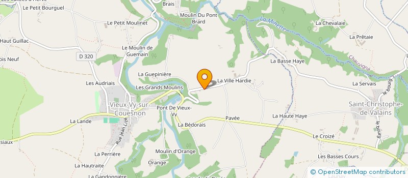 localisation de l'entreprise MONSIEUR JOEL GORON à VIEUX-VY-SUR-COUESNON