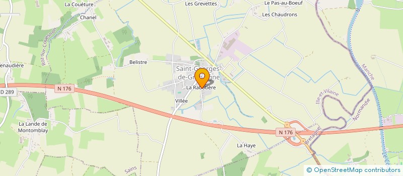 localisation de l'entreprise MONSIEUR JOEL GORON  SAINT-GEORGES-DE-GREHAIGNE