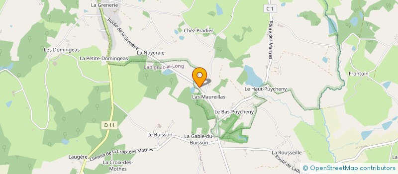 localisation de l'entreprise MONSIEUR JOEL GOURGOUSSE  SAINT-HILAIRE-LES-PLACES