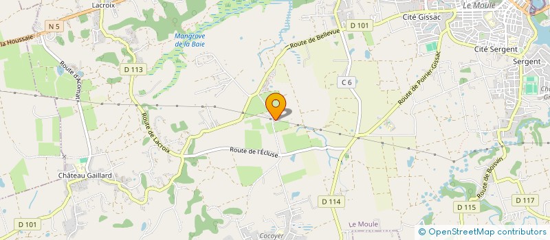 localisation de l'entreprise MONSIEUR JOEL GRADEL à LE MOULE