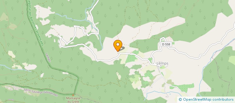 localisation de l'entreprise MONSIEUR JOEL GRAVIER  LEMPS