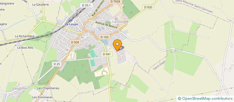 localisation de l'entreprise MONSIEUR JOEL GREVERENT à LA LOUPE