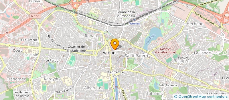 localisation de l'entreprise MONSIEUR JOEL GRISONI à VANNES