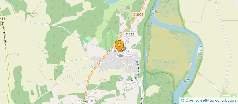 localisation de l'entreprise MONSIEUR JOEL GUICHARD à MONETAY-SUR-ALLIER