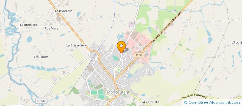 localisation de l'entreprise MONSIEUR JOEL GUIGNARD  MONCOUTANT-SUR-SEVRE