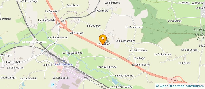 localisation de l'entreprise MONSIEUR JOEL GUINARD  BOISGERVILLY