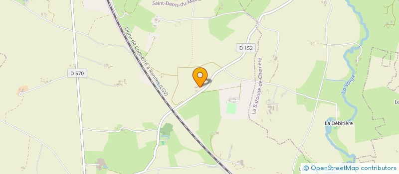 localisation de l'entreprise MONSIEUR JOEL GUY  SAINT-DENIS-DU-MAINE