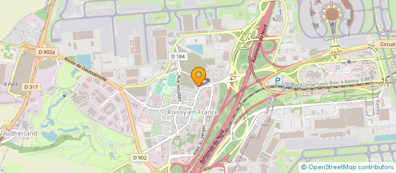 localisation de l'entreprise MONSIEUR JOEL HAIS  ROISSY-EN-FRANCE