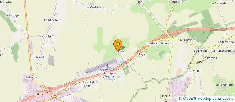 localisation de l'entreprise MONSIEUR JOEL HAMELIN à SAINT-HILAIRE-LE-CHATEL