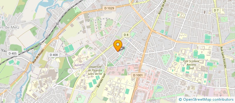 localisation de l'entreprise MONSIEUR JOEL HAPPI LEUDEU  AMIENS