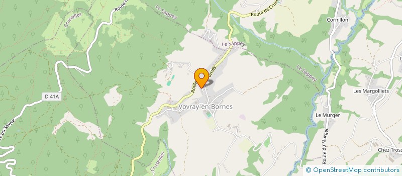 localisation de l'entreprise MONSIEUR JOEL HARDY  VOVRAY-EN-BORNES