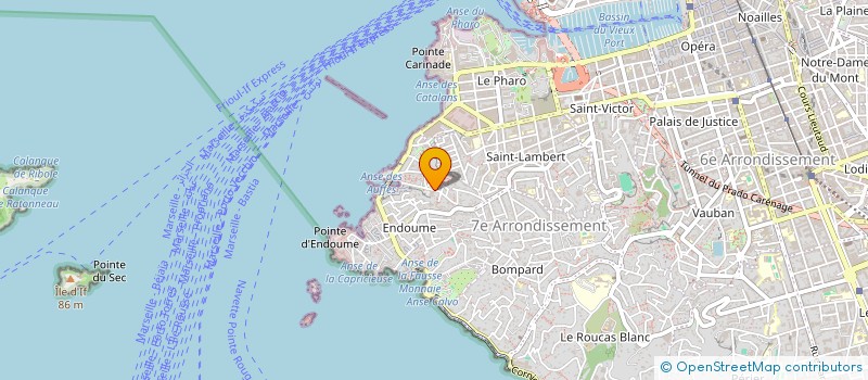 localisation de l'entreprise MONSIEUR JOEL HEISSERER à MARSEILLE