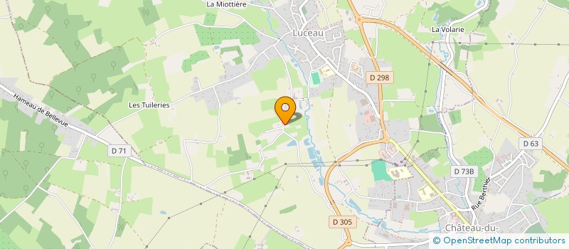 localisation de l'entreprise MONSIEUR JOEL HENNEGRAVE  LUCEAU