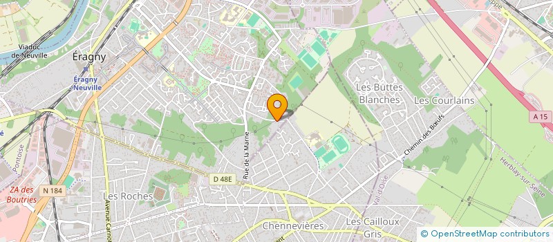 localisation de l'entreprise MONSIEUR JOEL HENRY  ERAGNY