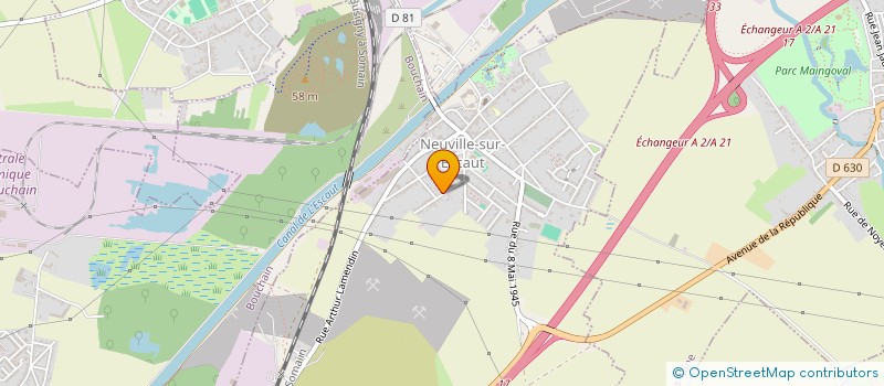 localisation de l'entreprise MONSIEUR JOEL HOLDERBAUM  NEUVILLE-SUR-ESCAUT