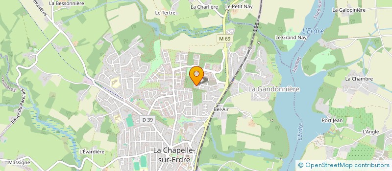 localisation de l'entreprise MONSIEUR JOEL HORN à LA CHAPELLE-SUR-ERDRE