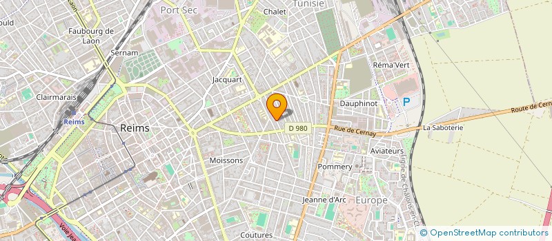 localisation de l'entreprise MONSIEUR JOEL HOTTE  REIMS