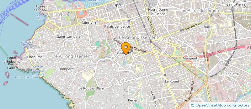 localisation de l'entreprise MONSIEUR JOEL HOVSEPIAN  MARSEILLE