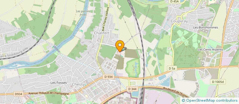 localisation de l'entreprise MONSIEUR JOEL HUART  CHALIFERT