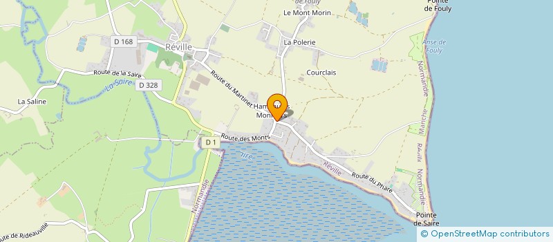 localisation de l'entreprise MONSIEUR JOEL HUBAUT  REVILLE