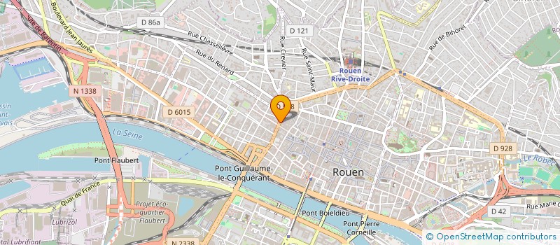 localisation de l'entreprise MONSIEUR JOEL HUPIN  ROUEN