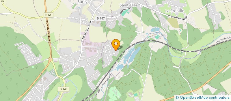 localisation de l'entreprise MONSIEUR JOEL HURTARD  SAINT-ELIER