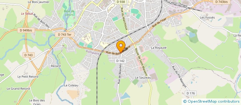 localisation de l'entreprise MONSIEUR JOEL INGUENEAU  PARTHENAY