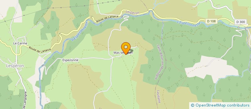 localisation de l'entreprise MONSIEUR JOEL ISSARTEL  SAINT-ALBAN-EN-MONTAGNE