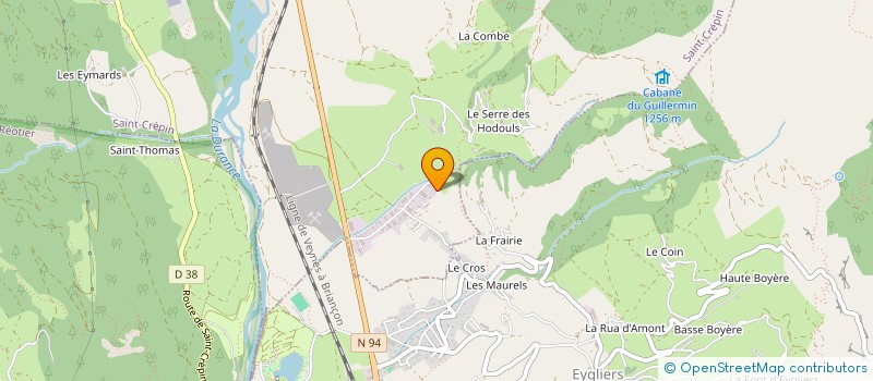 localisation de l'entreprise MONSIEUR JOEL JACQUES  CHATEAU-VILLE-VIEILLE