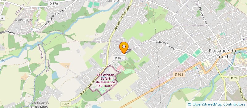 localisation de l'entreprise MONSIEUR JOEL JAILLON  PLAISANCE-DU-TOUCH