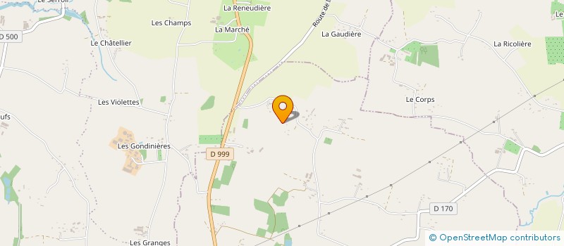 localisation de l'entreprise MONSIEUR JOEL JAMES  GRANDPARIGNY