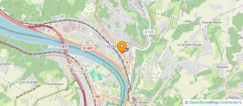 localisation de l'entreprise MONSIEUR JOEL JARDINET à VIENNE