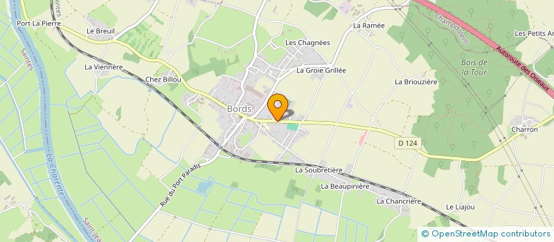 localisation de l'entreprise MONSIEUR JOEL JAUNAS  GENOUILLE