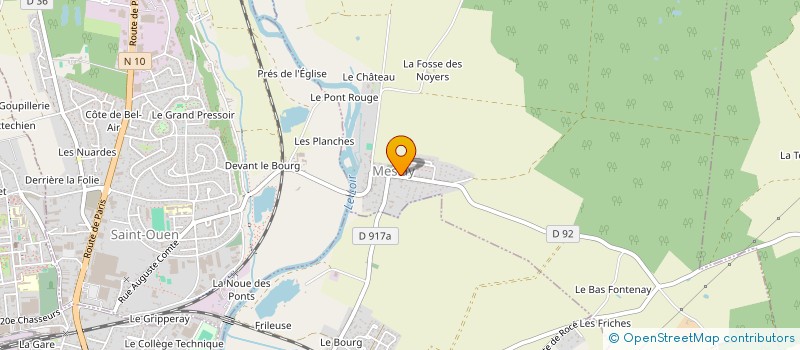 localisation de l'entreprise MONSIEUR JOEL JIVKOVITCH  MESLAY