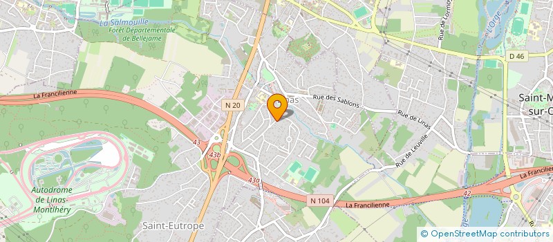 localisation de l'entreprise MONSIEUR JOEL JOSEPH à LINAS